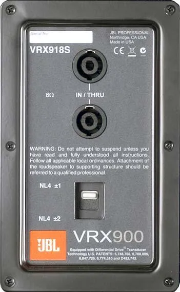 JBL VRX915S-WH JBL VRX915S-WH