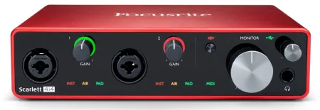 Купить FOCUSRITE Scarlett 4i4 3rd Gen по выгодной цене в Самаре