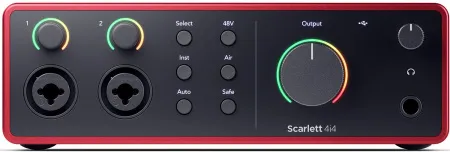 Купить FOCUSRITE Scarlett 4i4 4th Gen по выгодной цене в Самаре