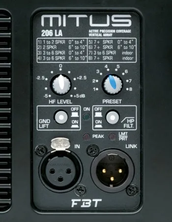 FBT MITUS 206LA FBT MITUS 206LA