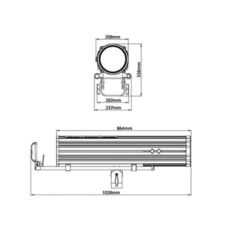 Купить JEG 1650 LED FOLLOW SPOT 600 по выгодной цене в Самаре