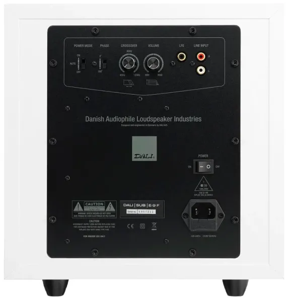 DALI SUB E-9 F WHITE SATIN