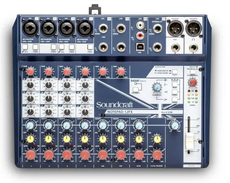 Купить SOUNDCRAFT NOTEPAD-12FX по выгодной цене в Самаре