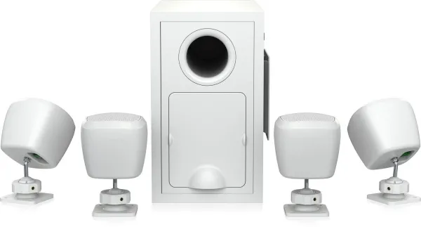 TANNOY SAT SUB 4PACK-WH