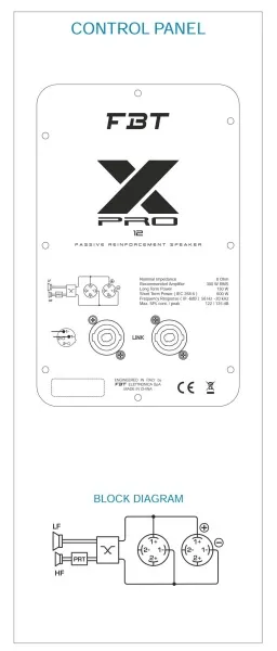 FBT X-PRO 12 FBT X-PRO 12