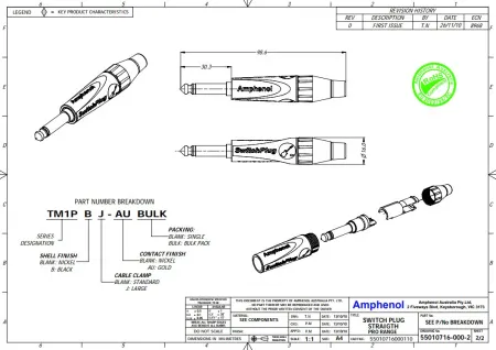 Купить AMPHENOL TM1PBJ по выгодной цене в Самаре