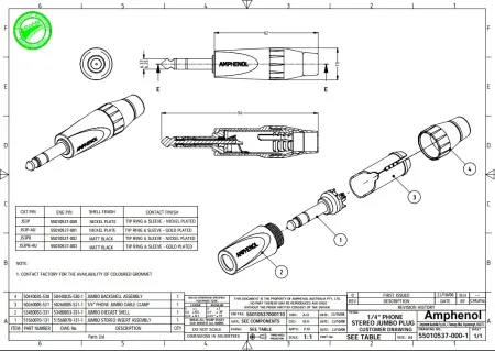 Купить AMPHENOL JS3P по выгодной цене в Самаре