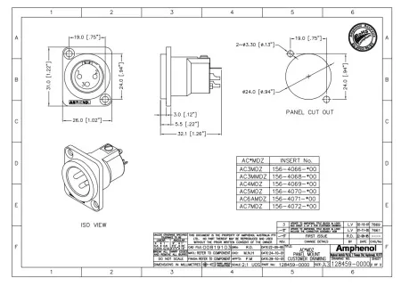 Купить AMPHENOL AC3MDZ по выгодной цене в Самаре
