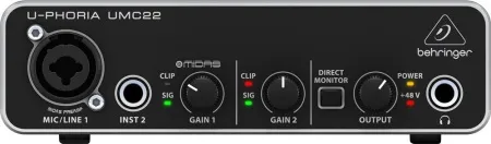 Купить BEHRINGER UMC22 по выгодной цене в Самаре