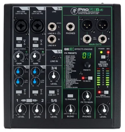 MACKIE PROFX6V3 MACKIE PROFX6V3