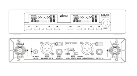 Mipro ACT-312 (620-644 MHz)