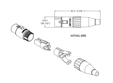 Купить AMPHENOL AC3FB по выгодной цене в Самаре