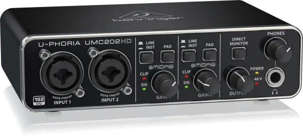 BEHRINGER UMC202HD