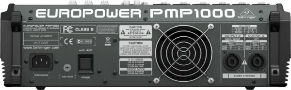 BEHRINGER PMP1000 BEHRINGER PMP1000