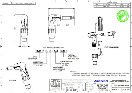 Купить AMPHENOL TM1RBJ по выгодной цене в Самаре
