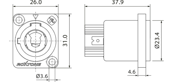 ROXTONE RAC3MPO Grey
