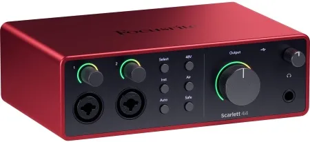 FOCUSRITE Scarlett 4i4 4th Gen