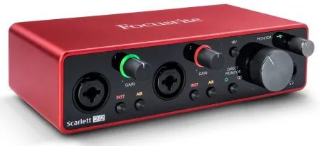Купить FOCUSRITE Scarlett 2i2 3rd gen по выгодной цене в Самаре