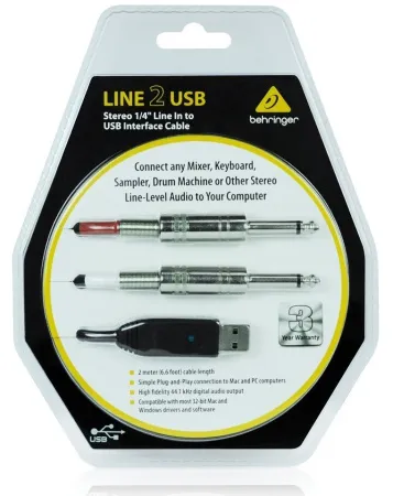 Купить BEHRINGER LINE2USB по выгодной цене в Самаре
