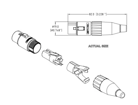 Купить AMPHENOL AC3F по выгодной цене в Самаре