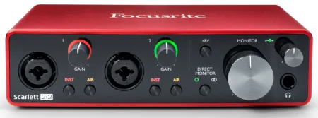 Купить FOCUSRITE Scarlett 2i2 3rd gen по выгодной цене в Самаре