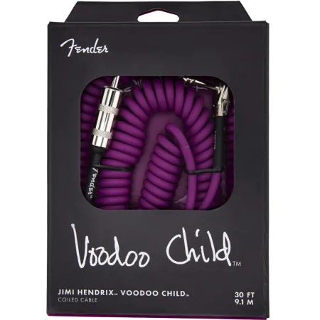 FENDER HENDRIX VOODOO CHILD CABLE PURPLE FENDER HENDRIX VOODOO CHILD CABLE PURPLE
