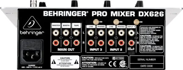 BEHRINGER DX626