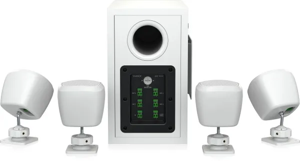 TANNOY SAT SUB 4PACK-WH