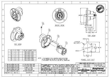 Купить AMPHENOL AP-6-13 по выгодной цене в Самаре