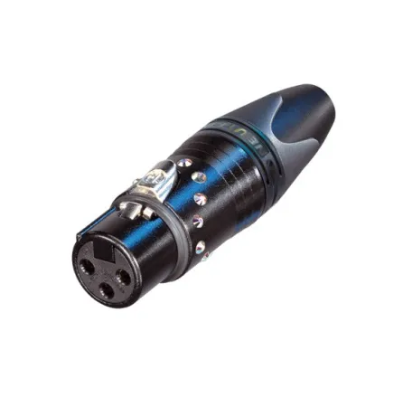 Neutrik NC3FXX-B-CRYSTAL