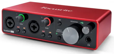 Купить FOCUSRITE Scarlett 2i2 3rd gen по выгодной цене в Самаре