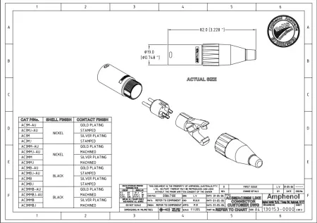 Купить AMPHENOL AC3MCP по выгодной цене в Самаре