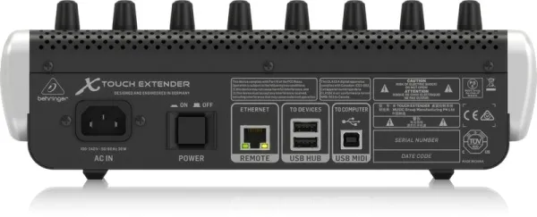 BEHRINGER X-TOUCH EXTENDER BEHRINGER X-TOUCH EXTENDER