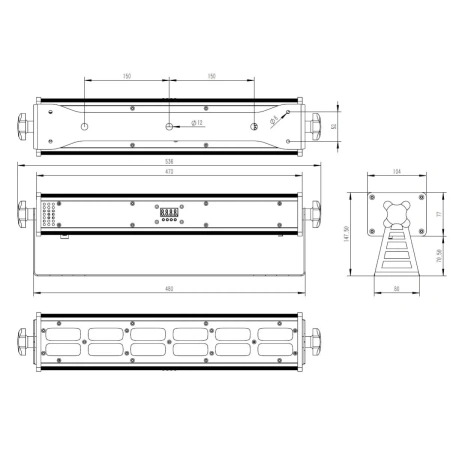 Купить Dialighting Led bar 36x4 по выгодной цене в Самаре