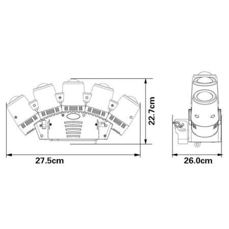 Купить STAGE4 FAN 5x40XW по выгодной цене в Самаре